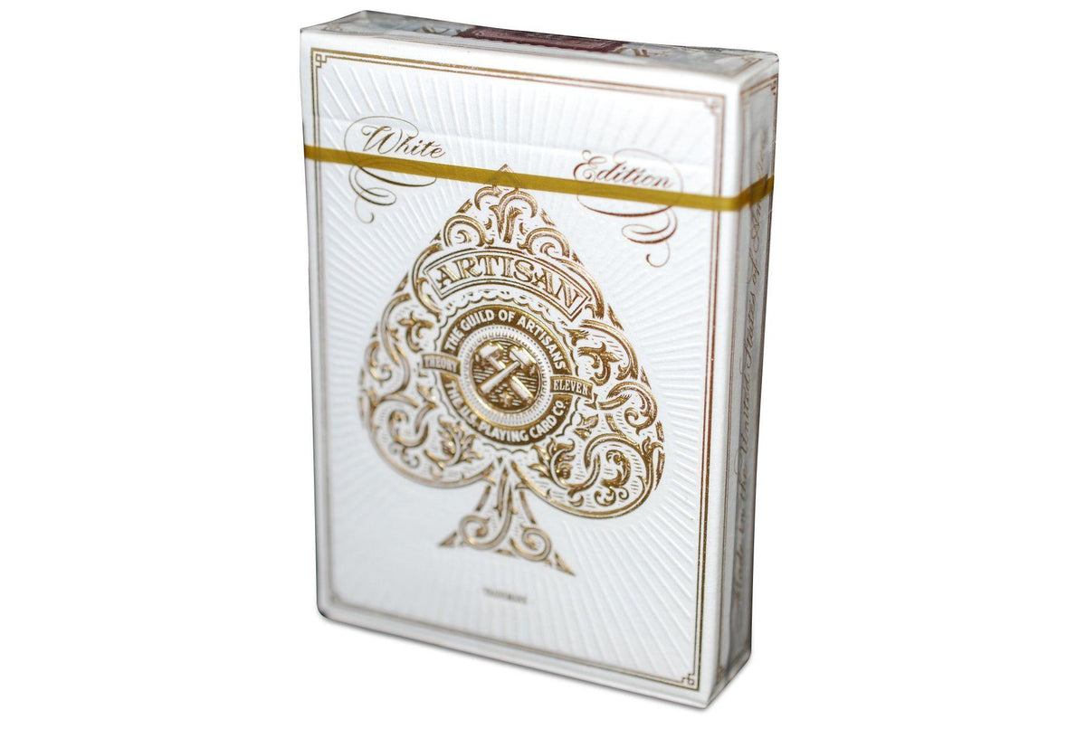 White Artisans Playing Cards by Theory11