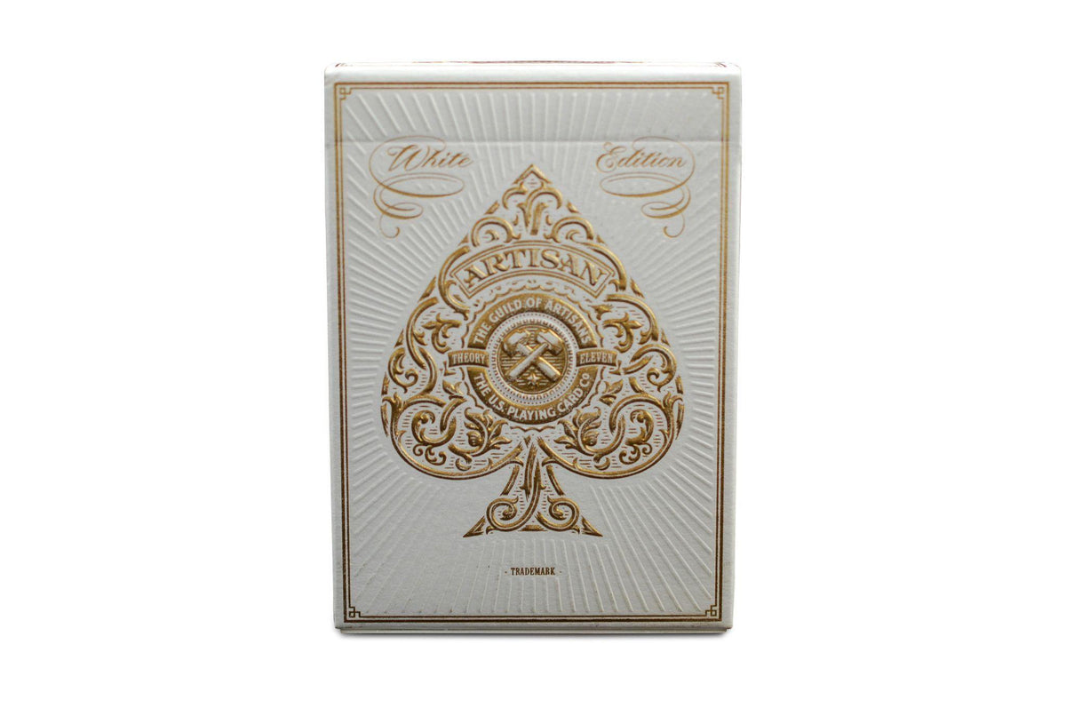 White Artisans Playing Cards by Theory11