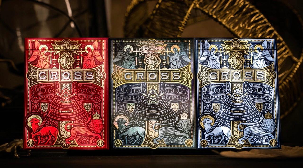 Cross playing cards
