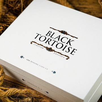 Black Tortoise Standard Edition Playing Cards Playing Cards by Ark Playing Cards