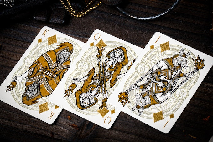 The Keys of Solomon Playing Cards Playing Cards by Darkside Playing Card Co