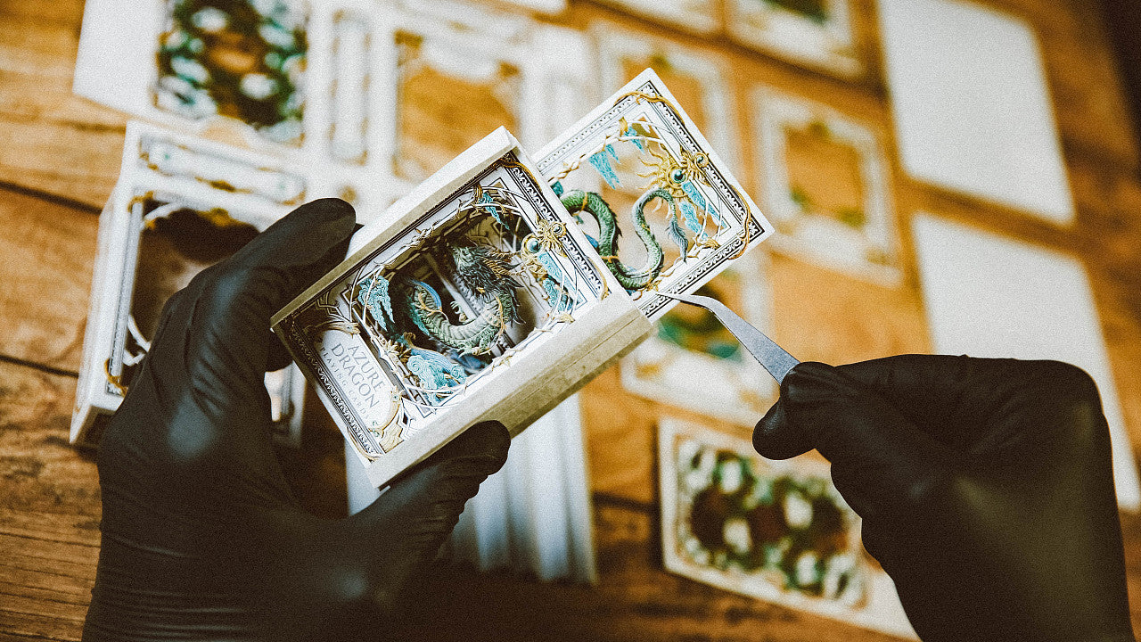 Azure Dragon Playing Cards Playing Cards by Ark Playing Cards