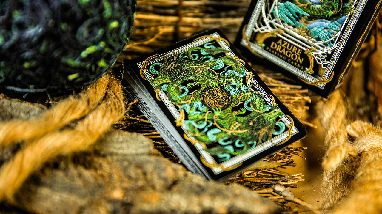 Azure Dragon Playing Cards Playing Cards by Ark Playing Cards