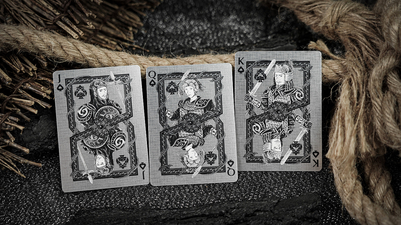 Vermilion Bird Playing Cards by ARK Black Gold Box Set Playing Cards by Ark Playing Cards