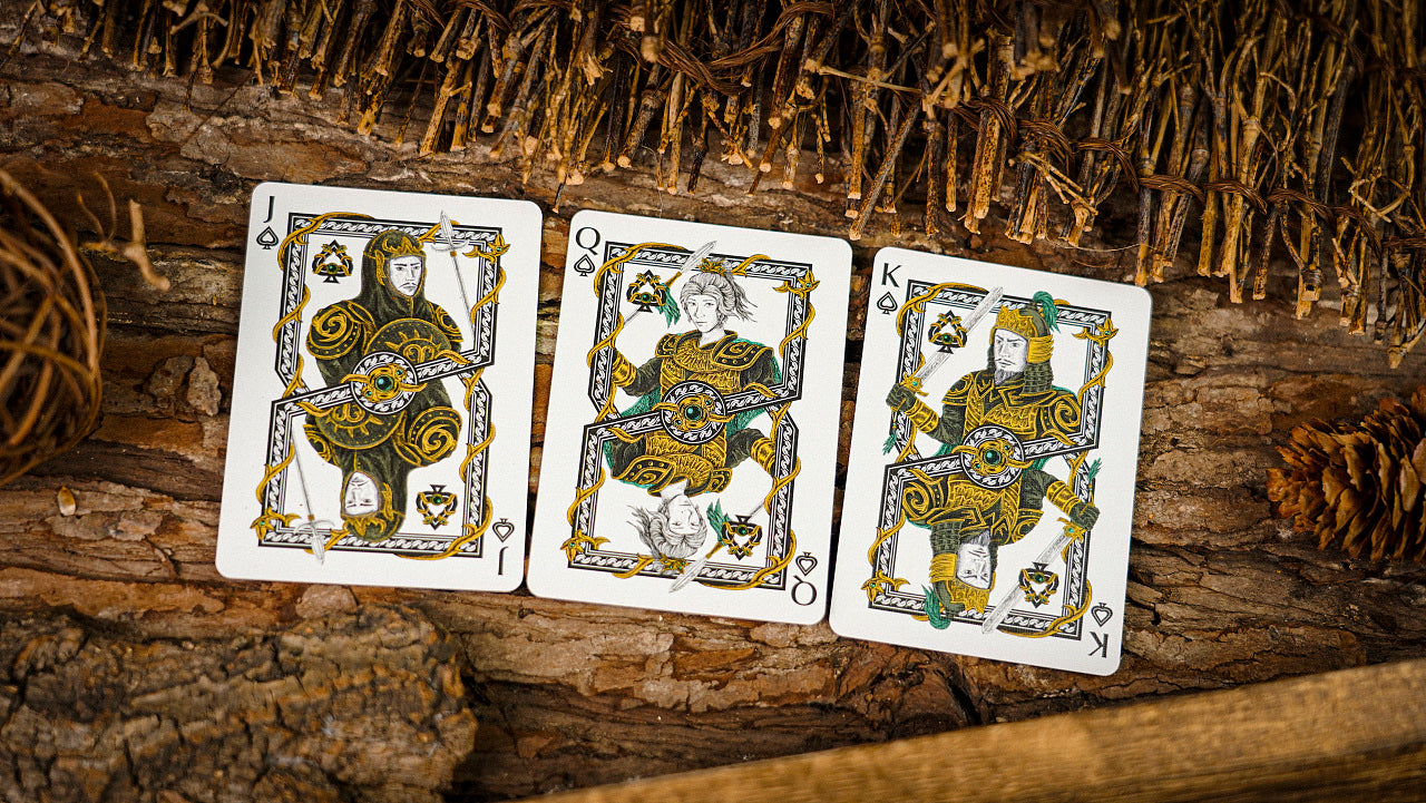 Vermilion Bird Playing Cards Playing Cards by Ark Playing Cards