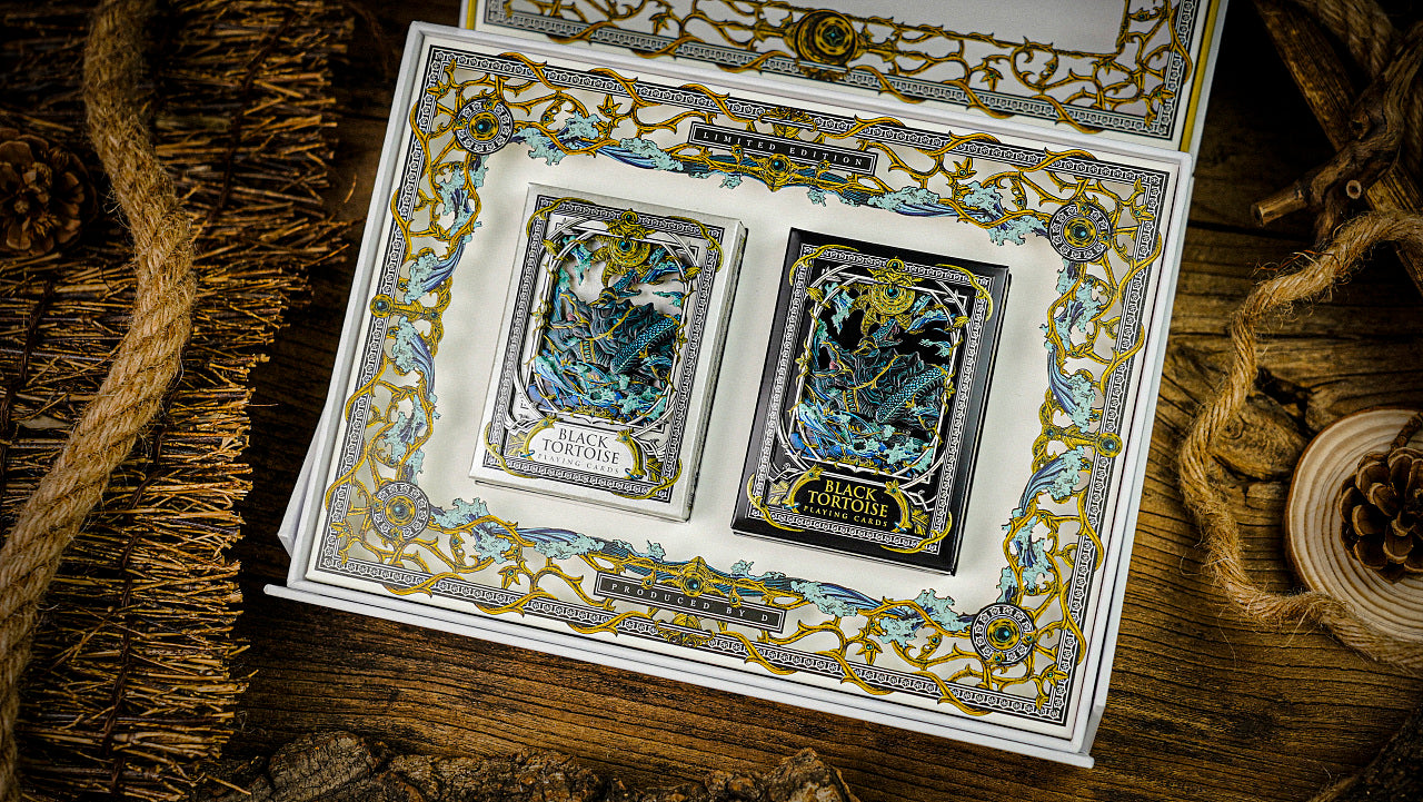 Black Tortoise Standard Edition Playing Cards Playing Cards by Ark Playing Cards