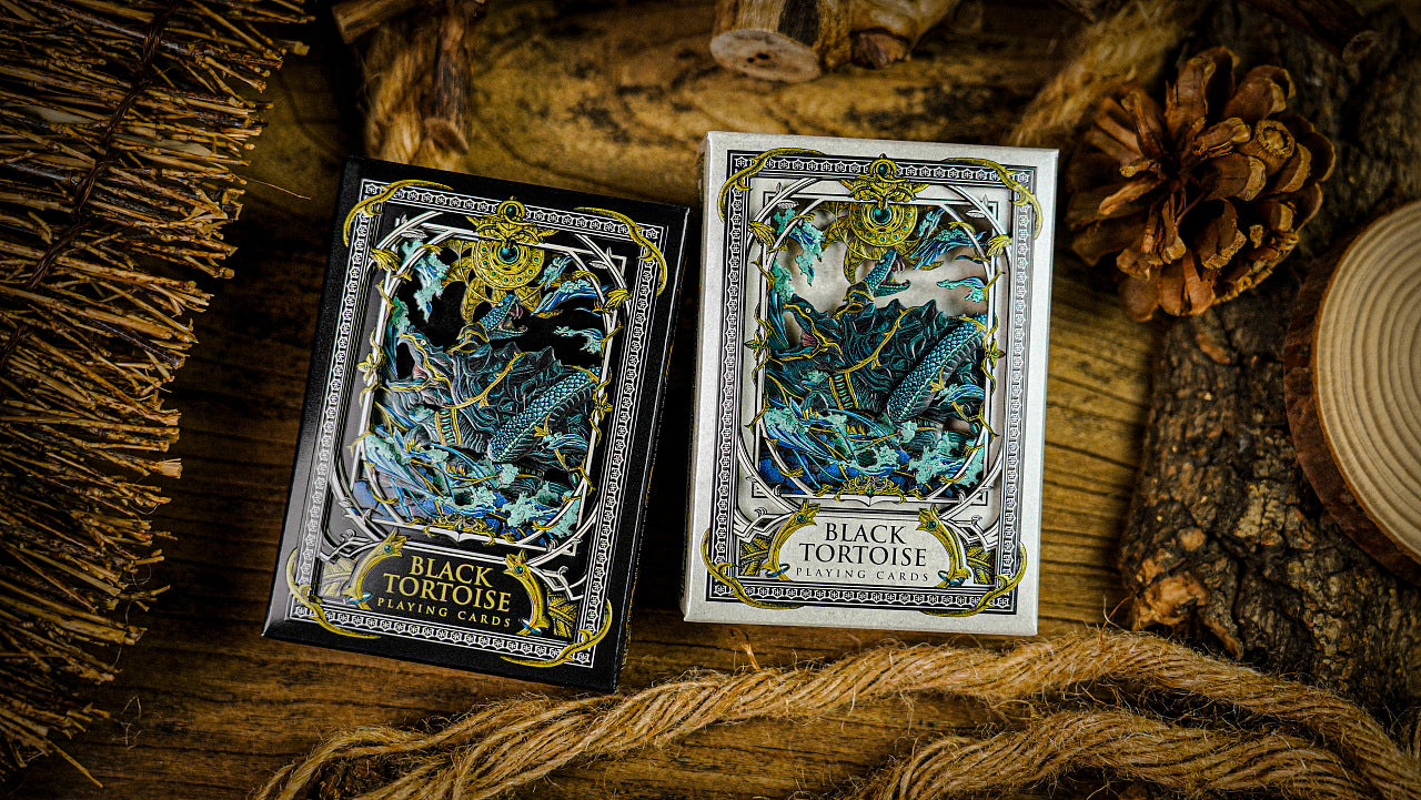 Black Tortoise Standard Edition Playing Cards Playing Cards by Ark Playing Cards