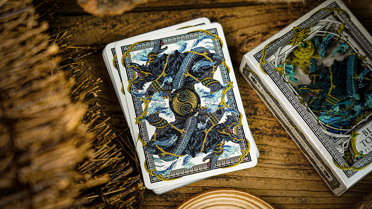 Black Tortoise Standard Edition Playing Cards – Rare Playing Cards