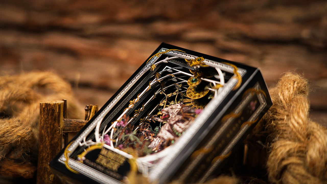 White Tiger Playing Cards Playing Cards by Ark Playing Cards