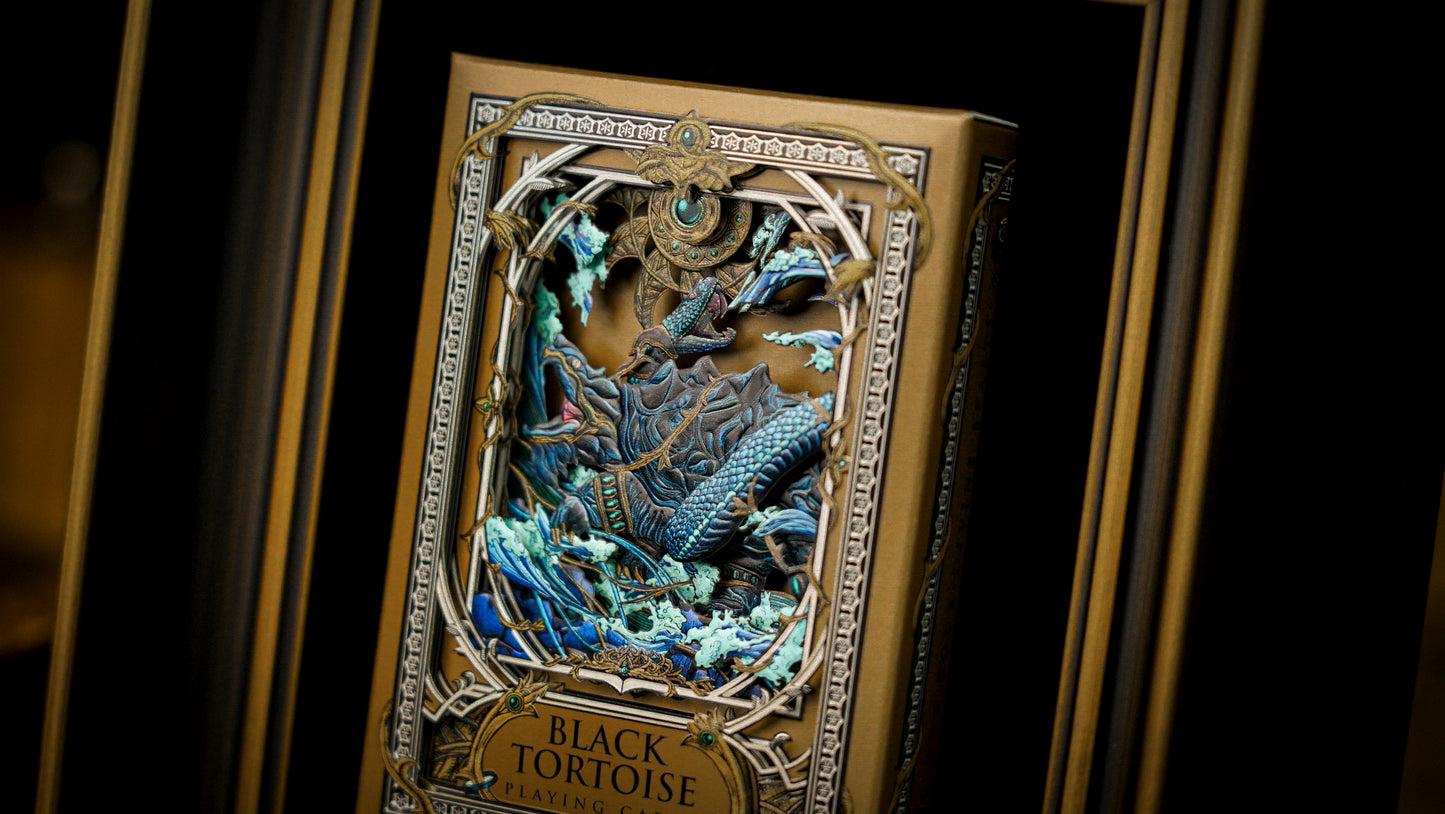 Black Tortoise Playing Cards Playing Cards by Ark Playing Cards