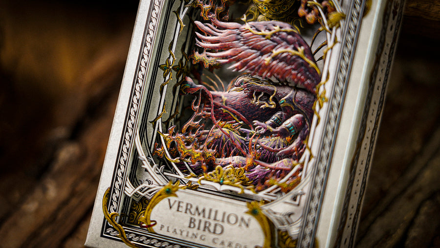Vermilion Bird Playing Cards Playing Cards by Ark Playing Cards