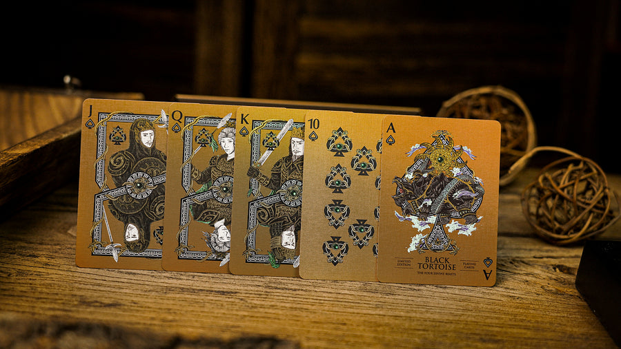 Black Tortoise Playing Cards Playing Cards by Ark Playing Cards