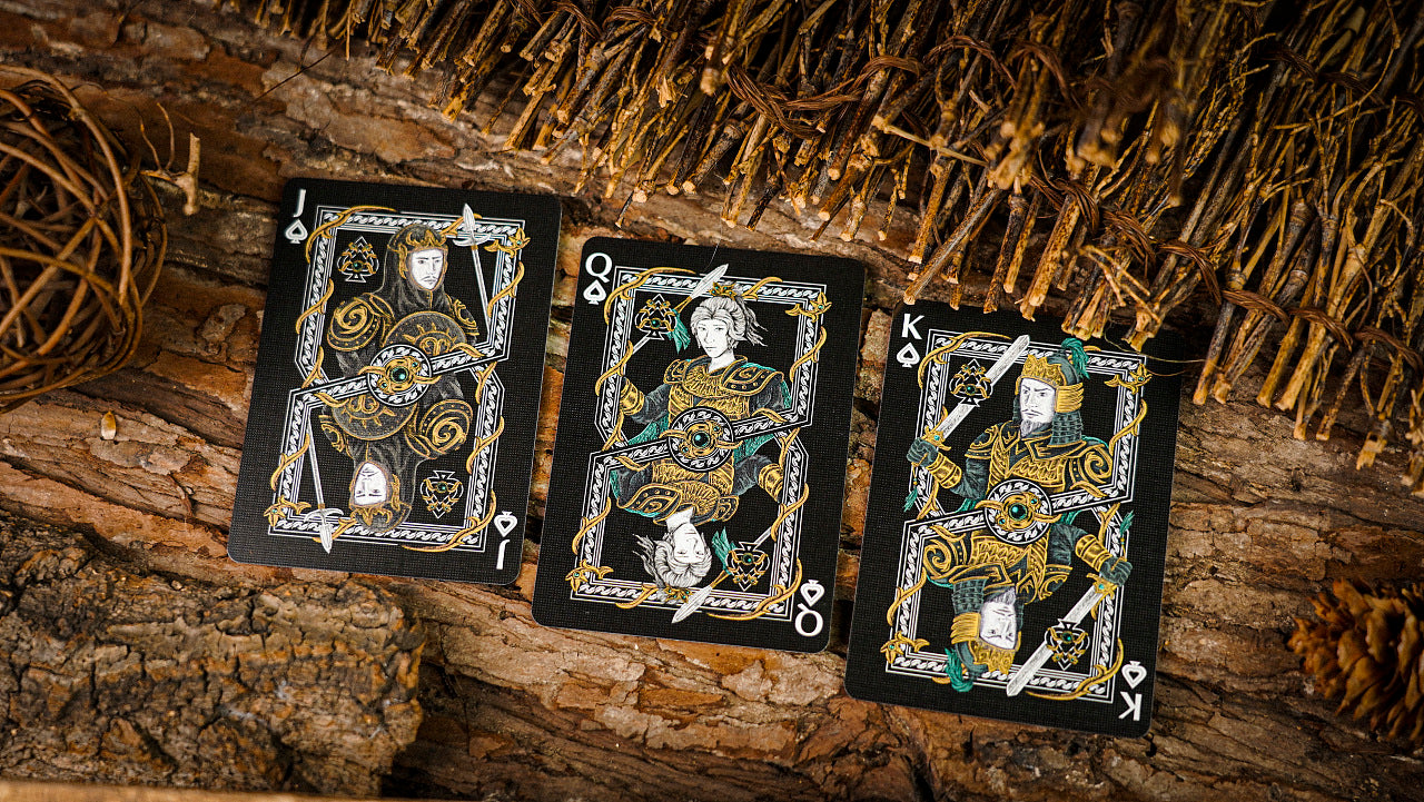 Vermilion Bird Playing Cards Playing Cards by Ark Playing Cards