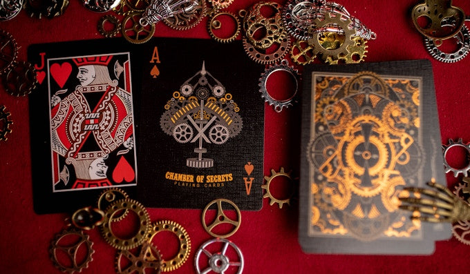 Chamber of Secrets Playing Cards Playing Cards by RarePlayingCards.com