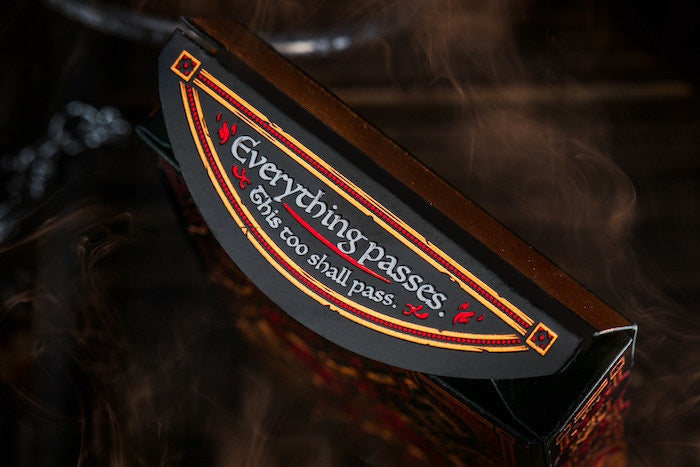 The Keys of Solomon Blood Pact Playing Cards Playing Cards by Darkside Playing Card Co