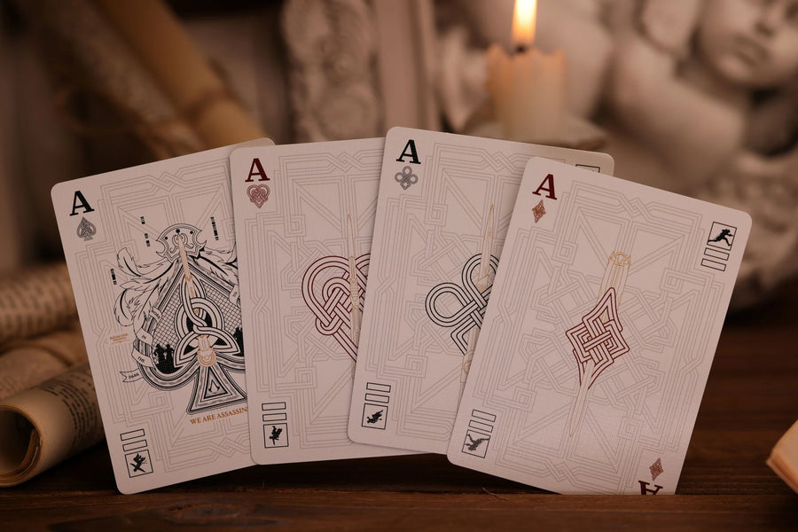 Black Hidden Blade Edition - Assassin's Creed Playing Cards