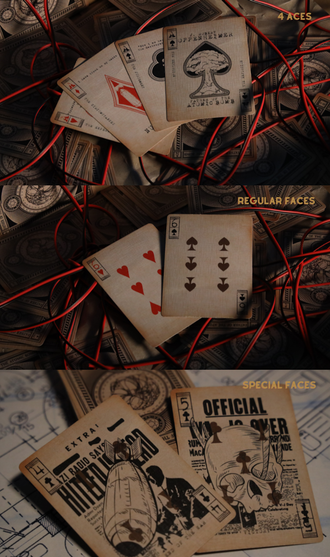 Oppenheimer Radiance Playing Cards Playing Cards by Room One