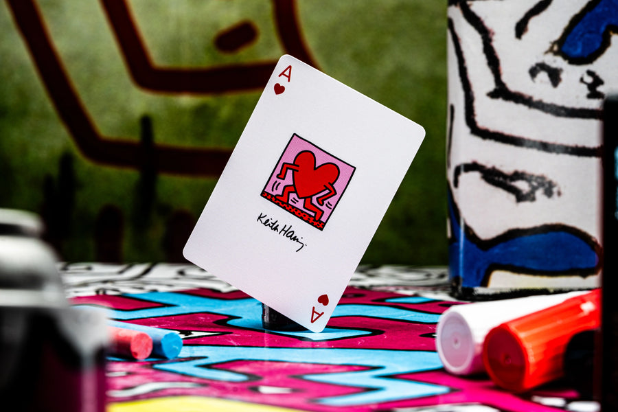 Keith Haring Playing Cards Playing Cards by Theory11