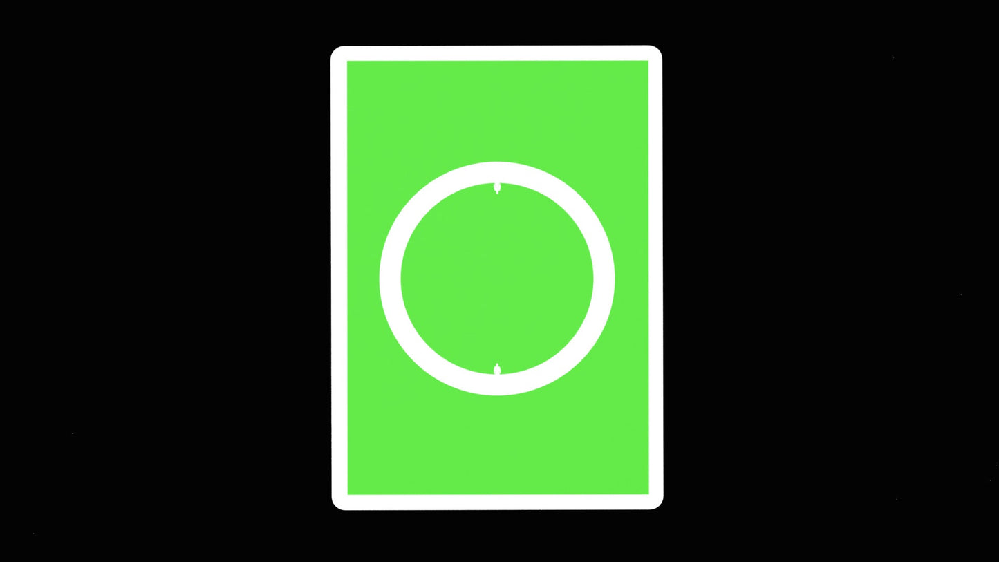 Orbit Chroma Key Playing Cards Playing Cards by Orbit Brown
