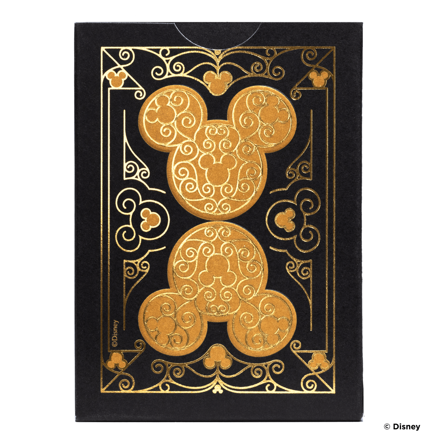 Bicycle Disney Mickey Mouse Black and Gold Playing Cards Playing Cards by Bicycle Playing Cards