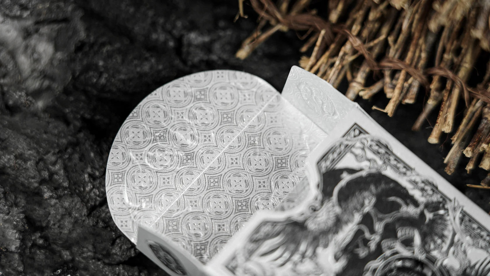 Vermilion Bird Playing Cards by ARK Black Gold Box Set Playing Cards by Ark Playing Cards