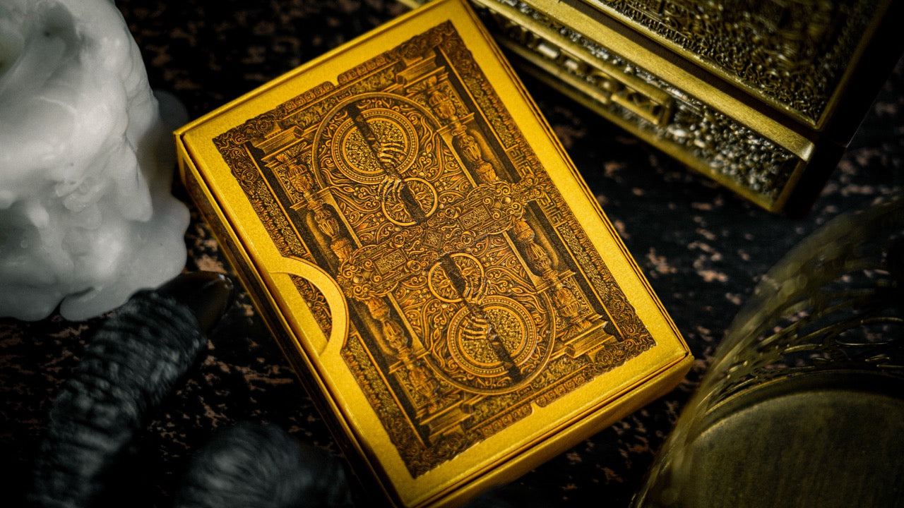 Devildom Walnut Playing Cards Playing Cards by Ark Playing Cards