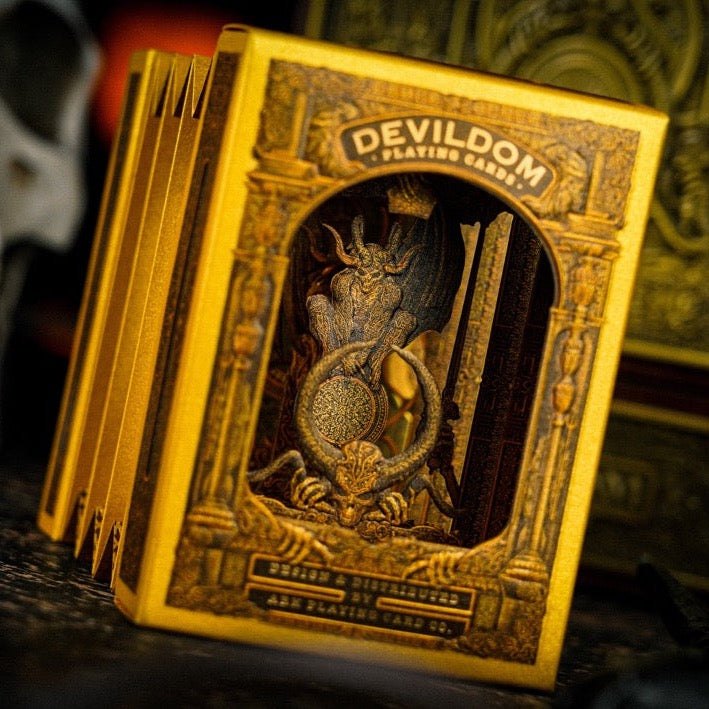 Devildom Walnut Playing Cards – Rare Playing Cards