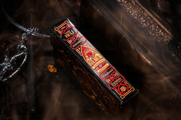The Keys of Solomon Blood Pact Playing Cards Playing Cards by Darkside Playing Card Co