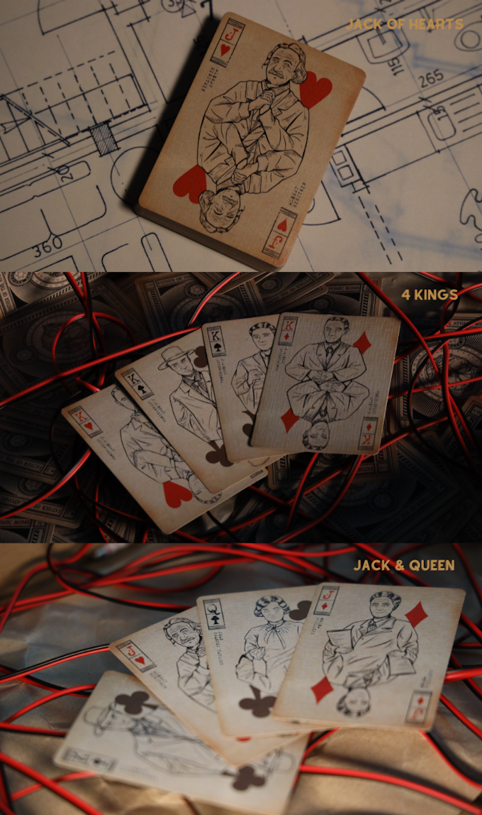 Oppenheimer Radiance Playing Cards Playing Cards by Room One