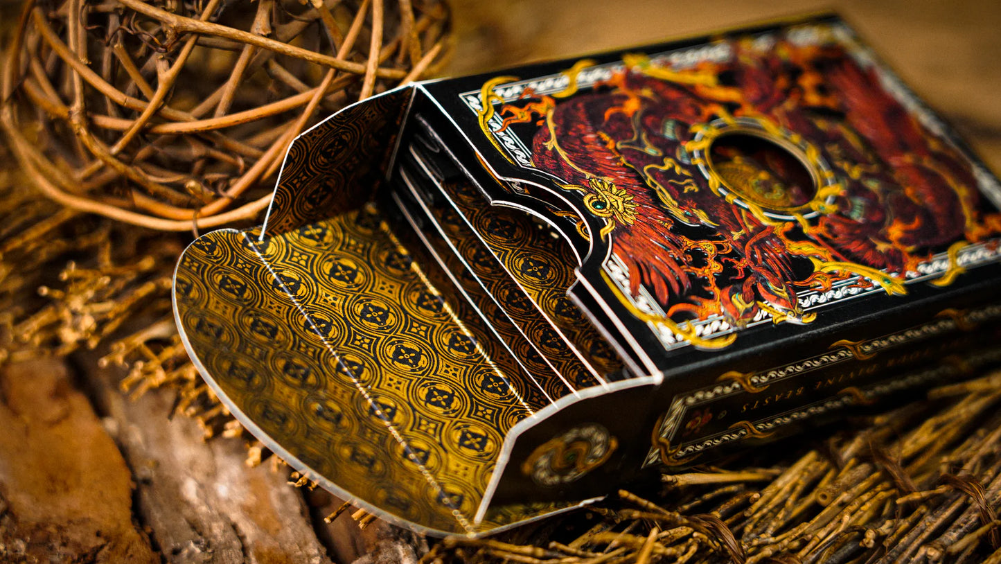 Vermilion Bird Playing Cards Playing Cards by Ark Playing Cards