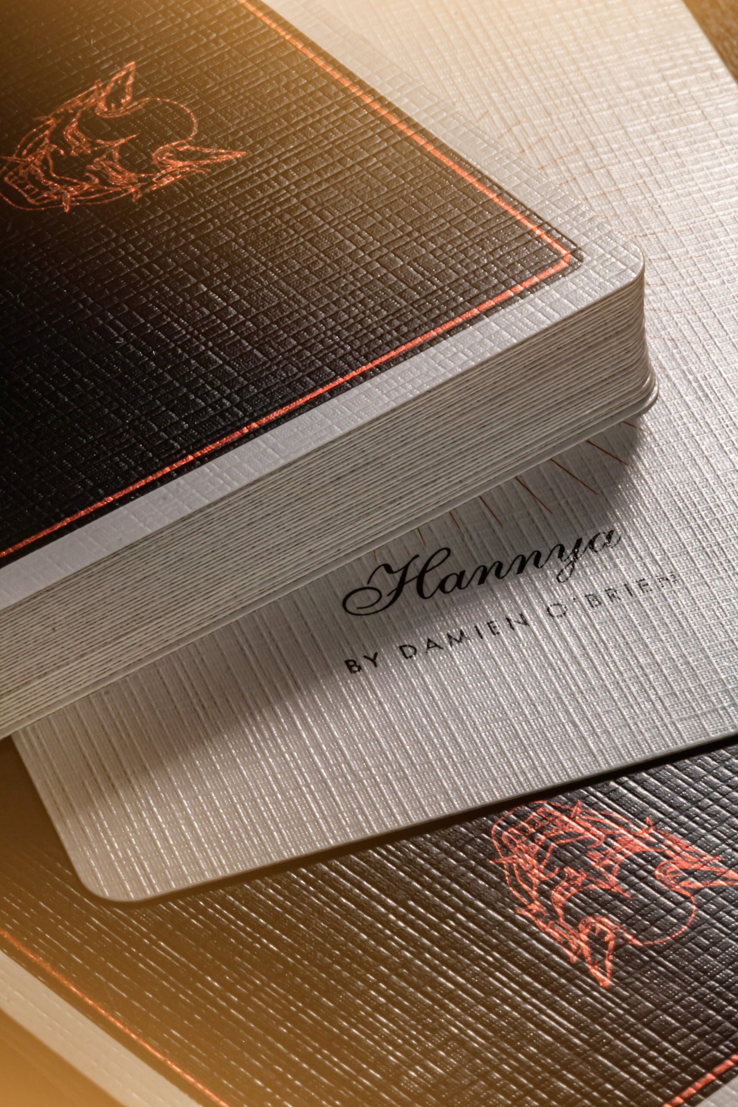 Hannya V2 Playing Cards by Damien O'Brien