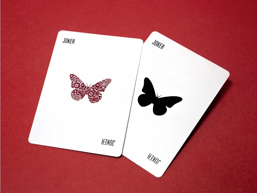 Butterfly Playing Cards Workers Edition - Red Playing Cards by Butterfly Playing Cards