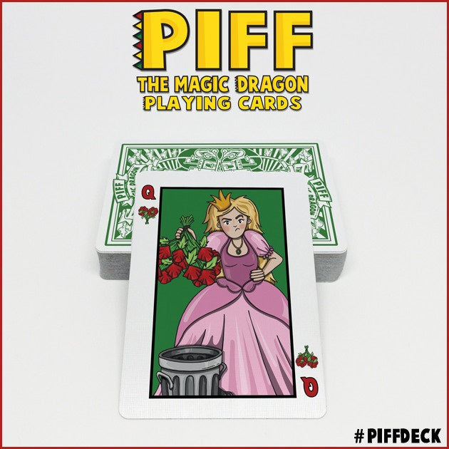 PIFF The Magic Dragon Playing Cards Playing Cards by PIFF The Magic Dragon
