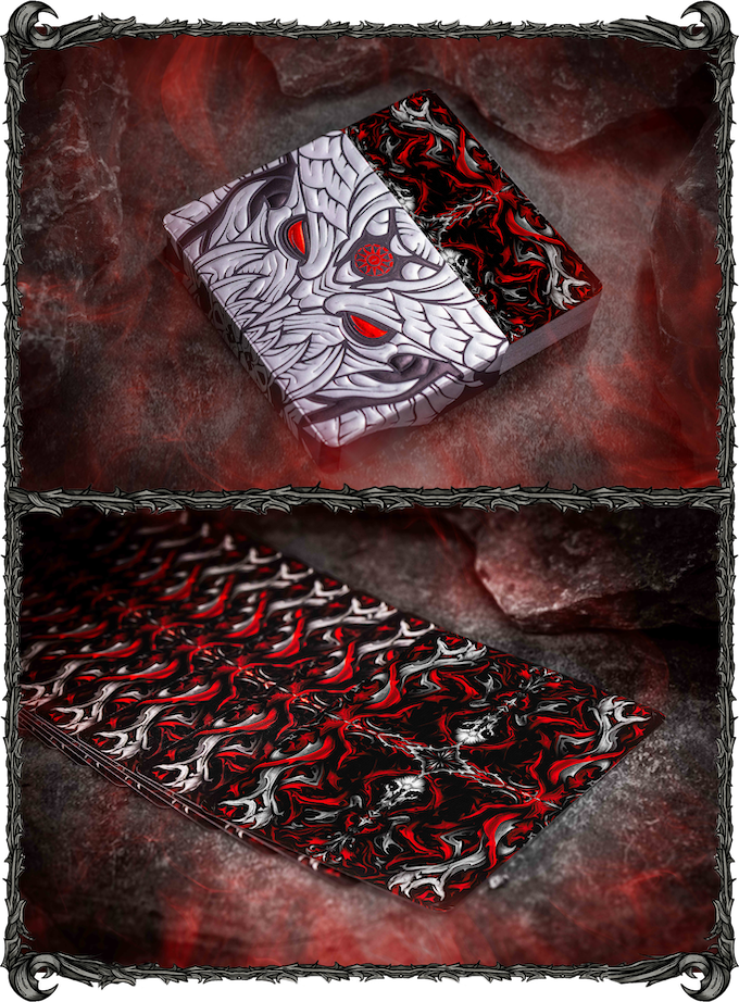 Demon V2 Gigantic Edition Playing Cards Playing Cards by Card Mafia