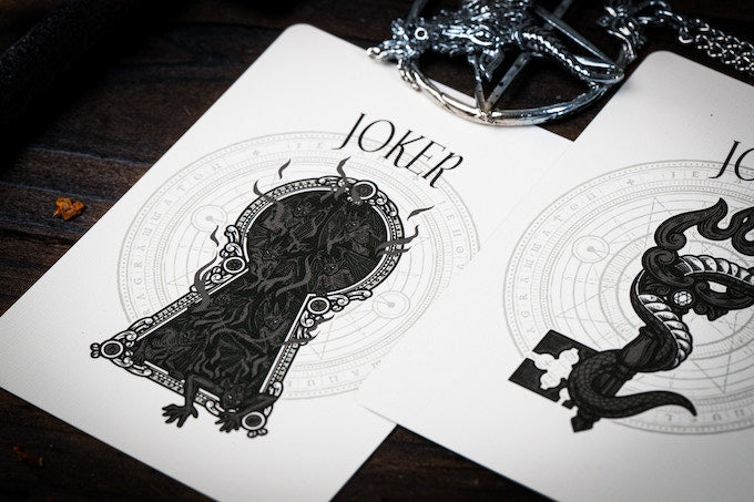 The Keys of Solomon Playing Cards Playing Cards by Darkside Playing Card Co