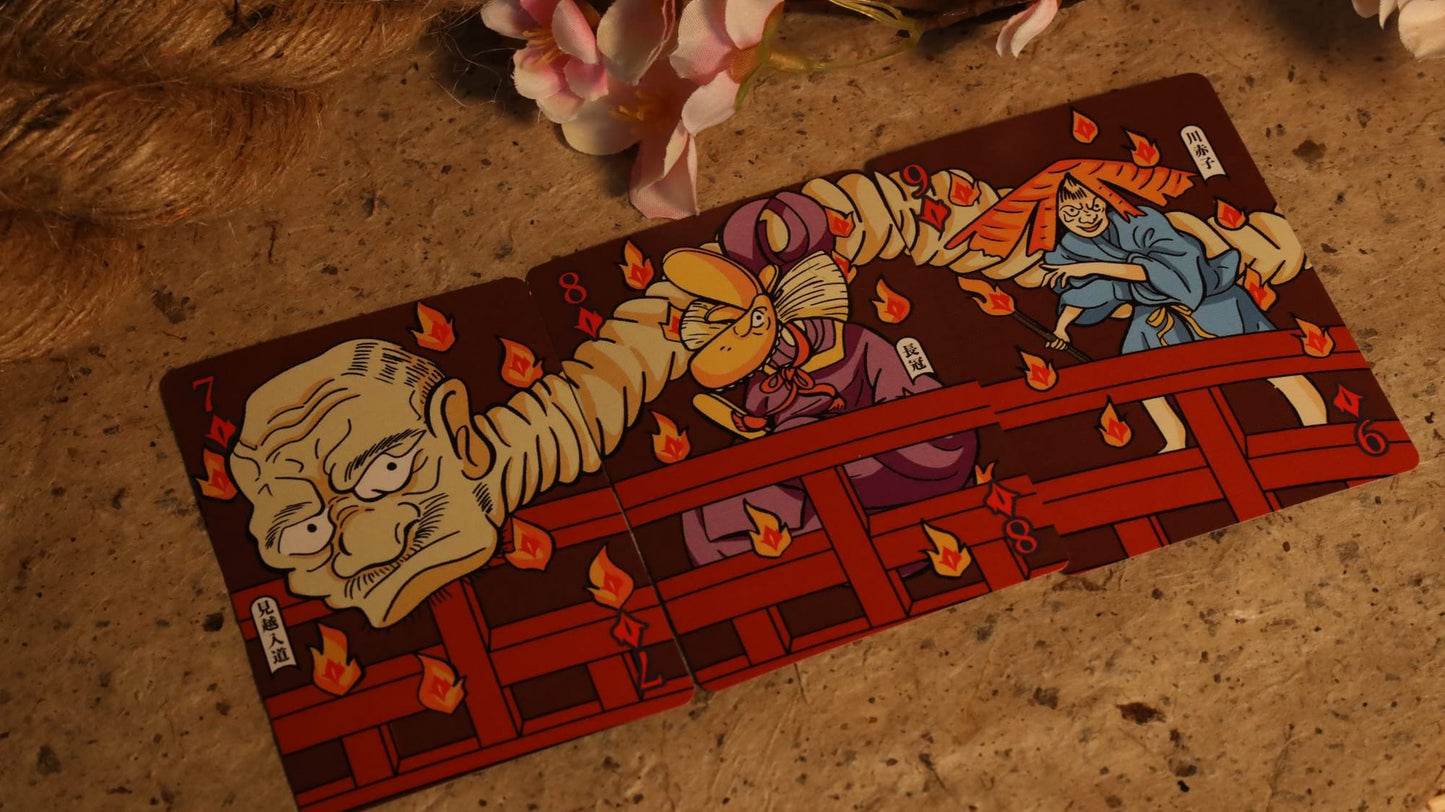 Hyakki Yagyo Yokai Realm Playing Cards Playing Cards by Bloom Playing Cards
