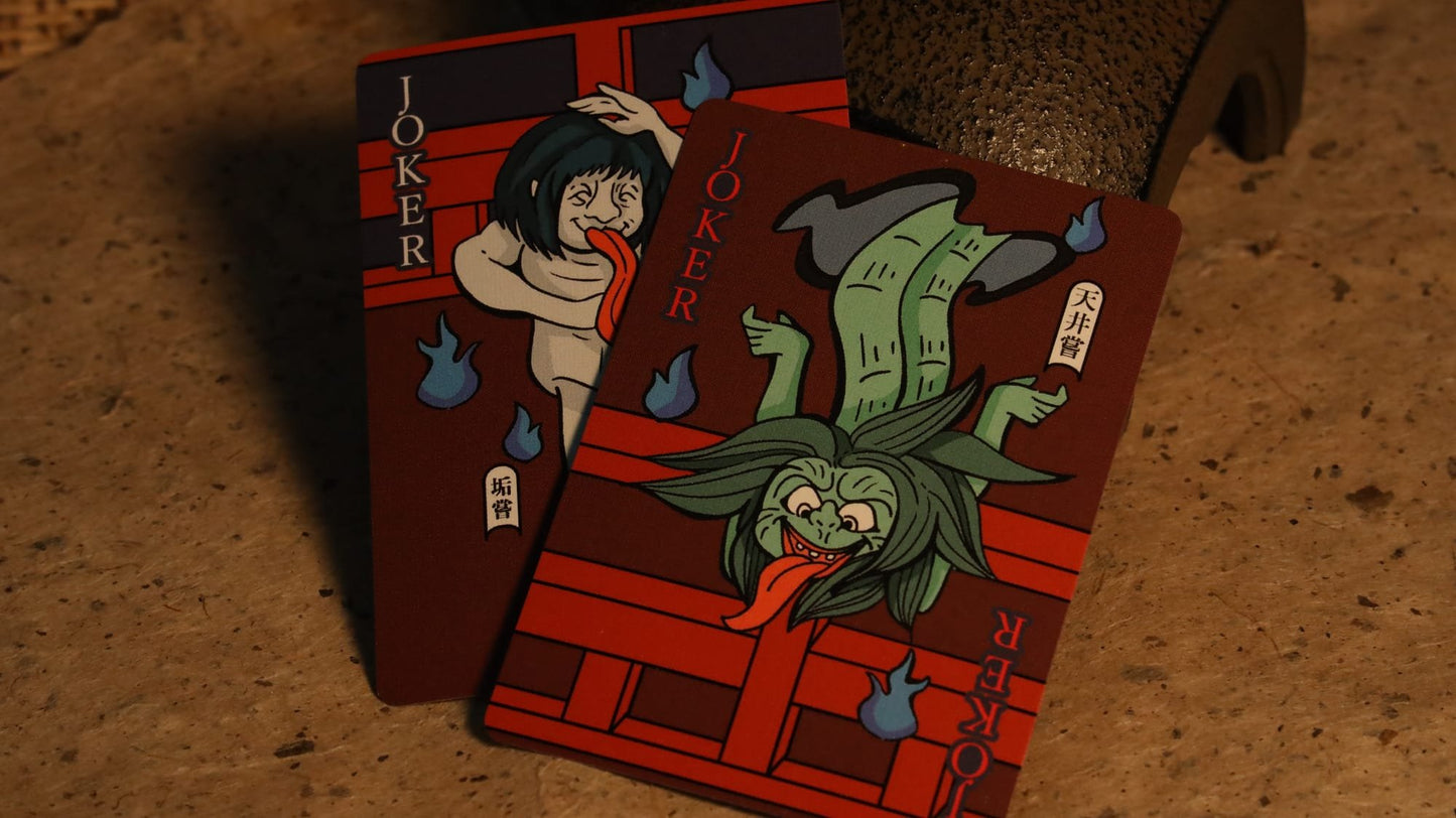 Hyakki Yagyo Yokai Realm Playing Cards Playing Cards by Bloom Playing Cards