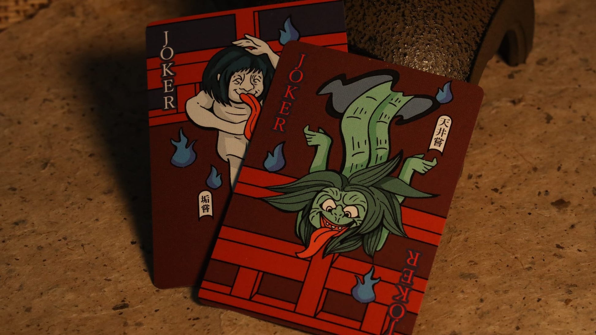 Hyakki Yagyo Yokai Realm Playing Cards Playing Cards by Bloom Playing Cards