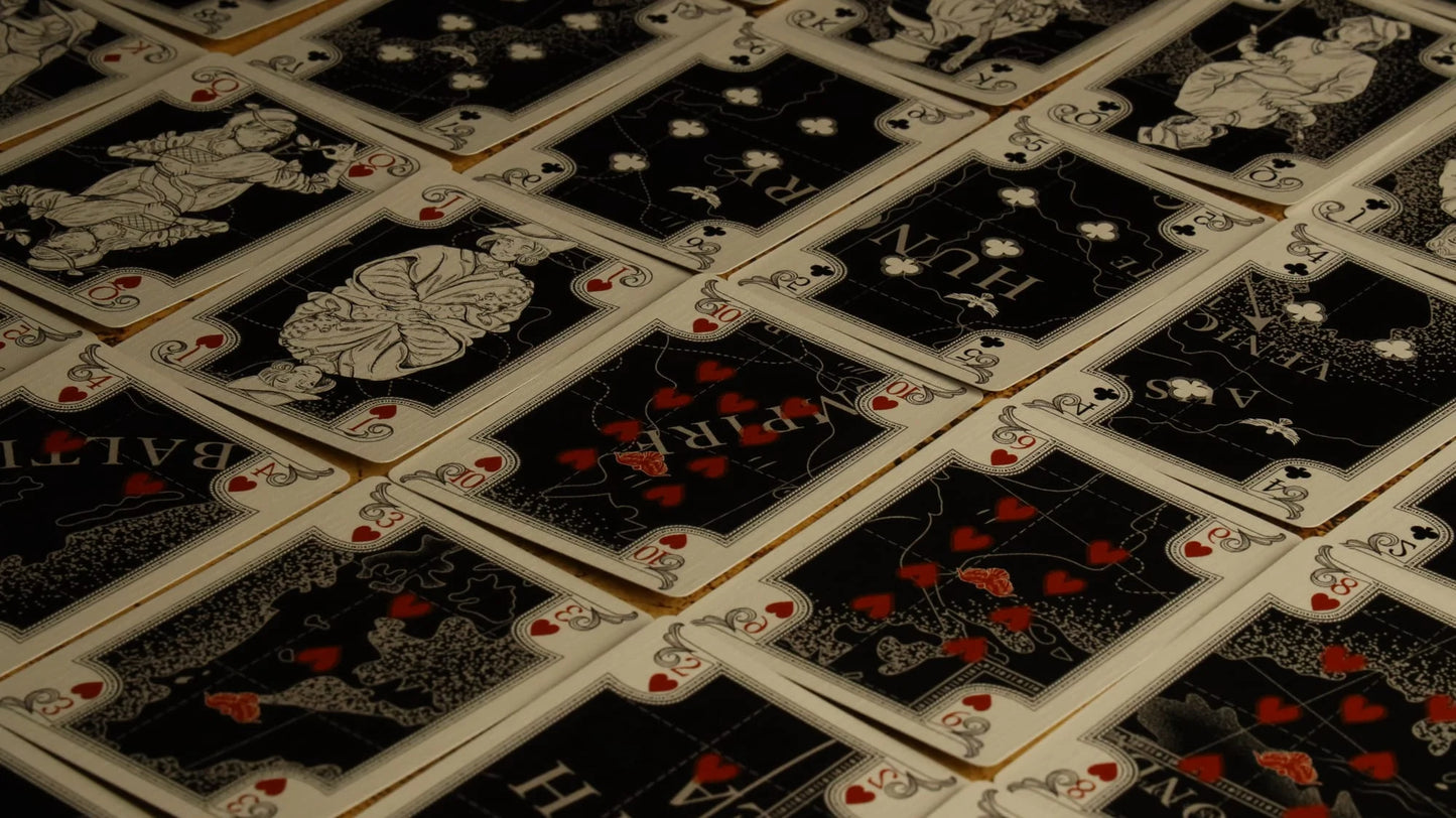 Plague Doctor Veil Playing Cards