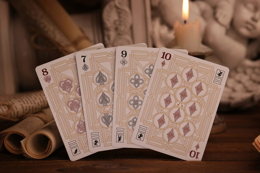 Assassin's Creed White Hidden Blade Legacy Playing Cards