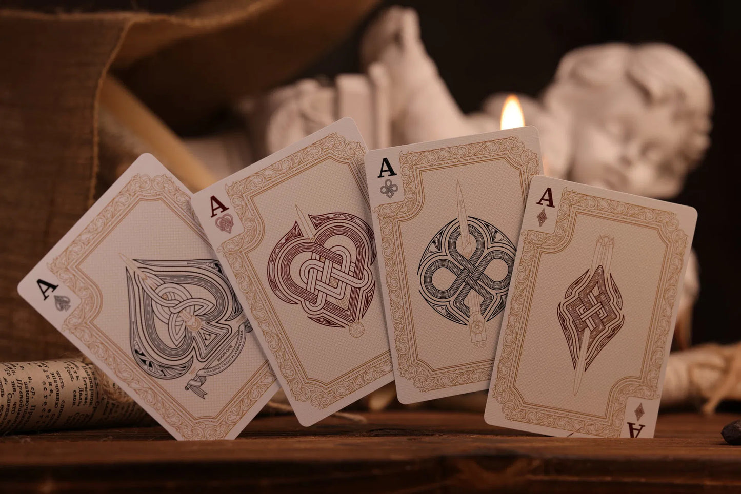 Assassins Creed Playing Cards - 3D White