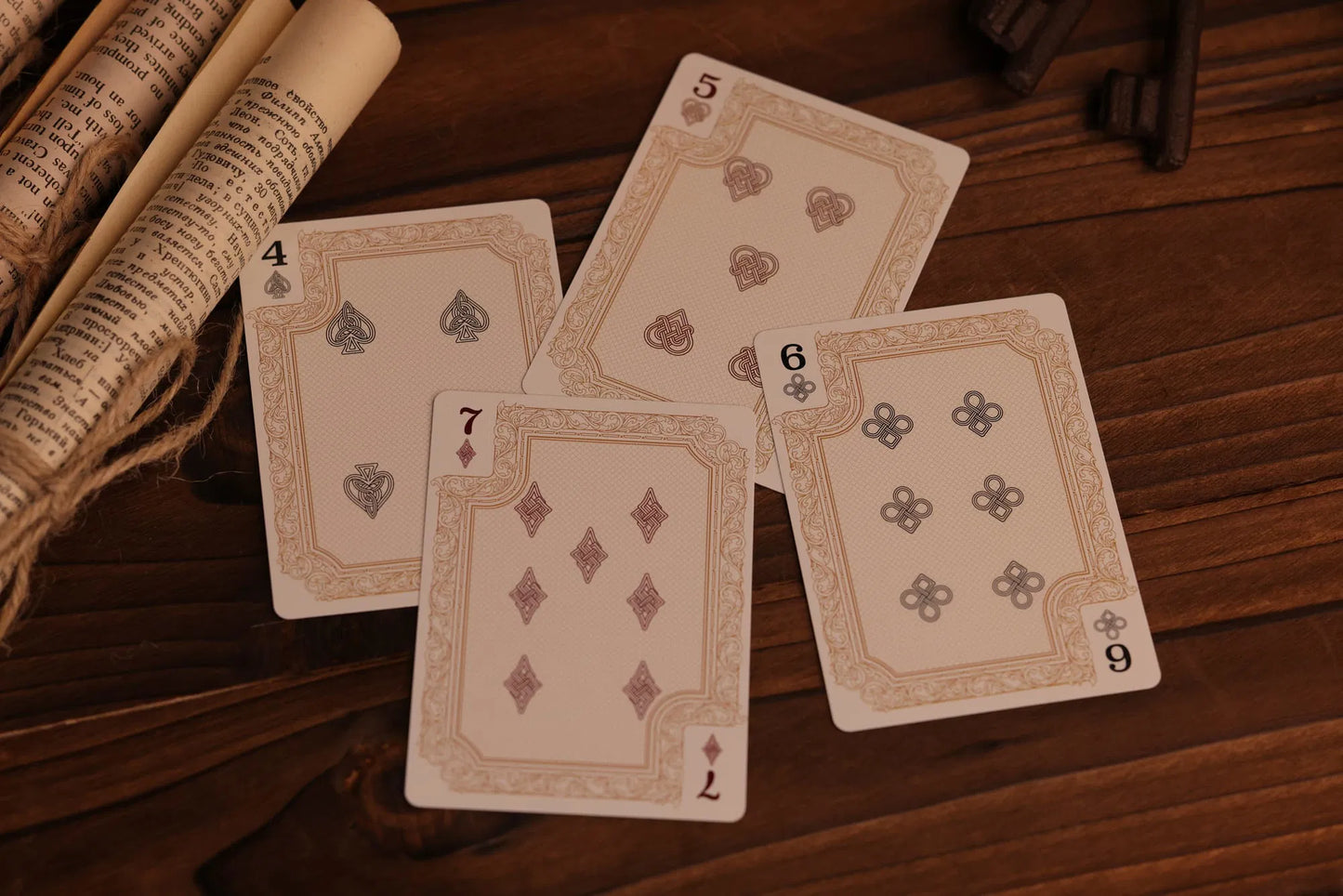 Assassins Creed Playing Cards - 3D White