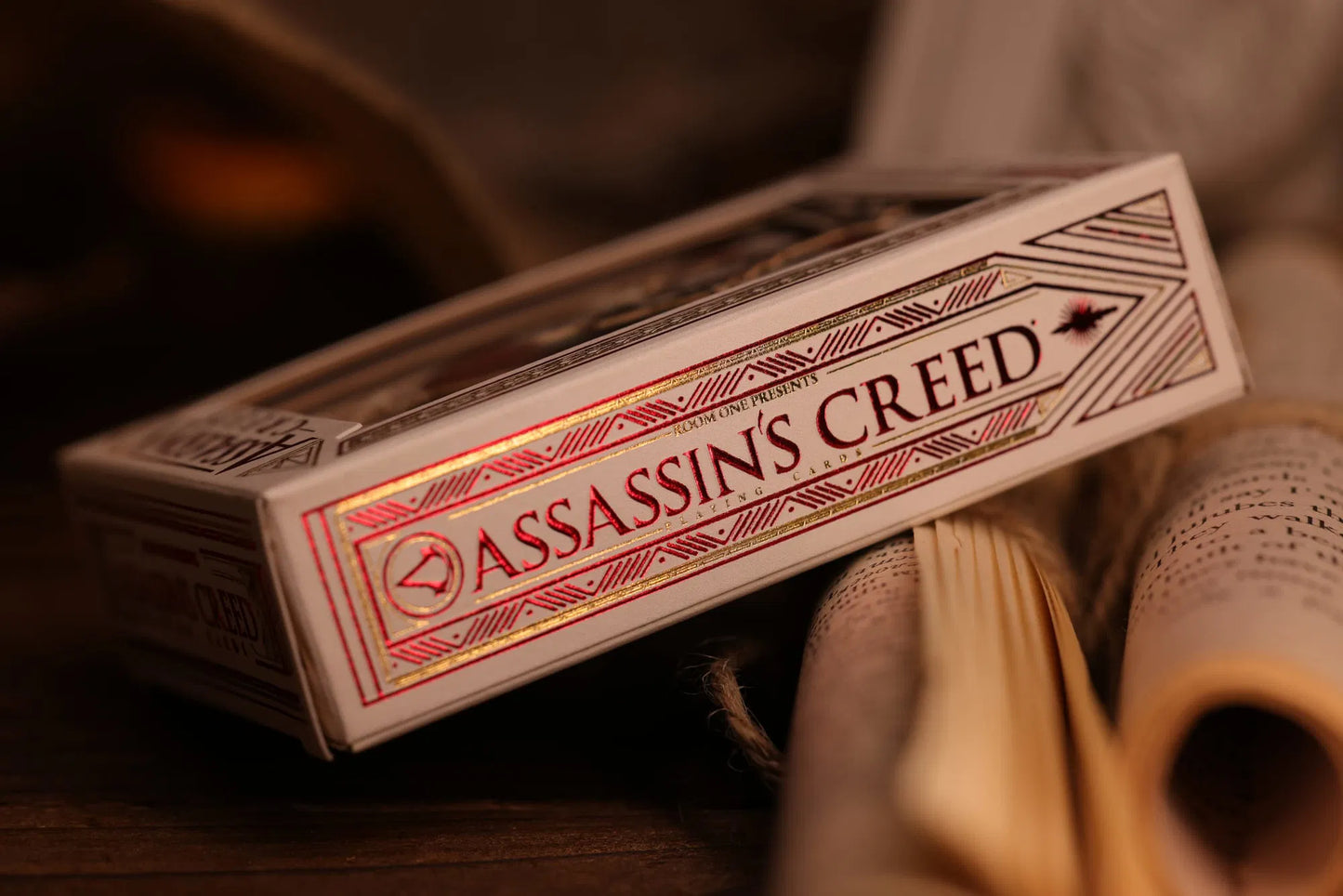 Assassins Creed Playing Cards - 3D White