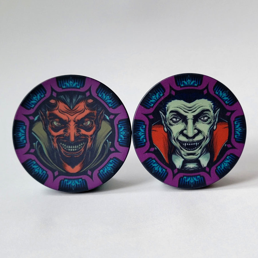Halloween Poker Chips Playing Cards by RarePlayingCards.com