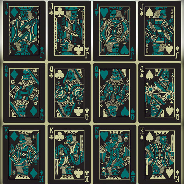 Bicycle Brimstone Playing Cards - Aqua