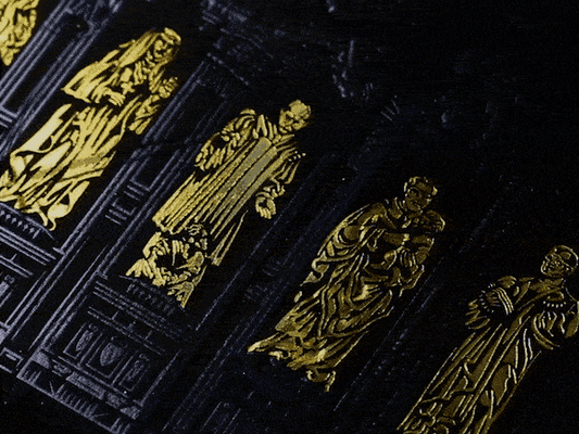 The Cross Playing Cards - Golden Grace Foiled Edition Playing Cards by Riffle Shuffle Playing Card Company