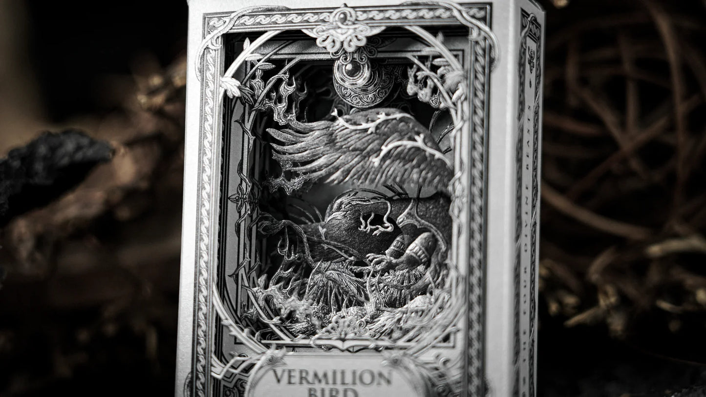 Vermilion Bird Playing Cards by ARK Black Gold Box Set Playing Cards by Ark Playing Cards