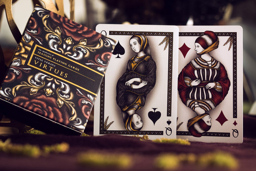 Virtues by Seasons Playing Cards Playing Cards by Seasons Playing Cards