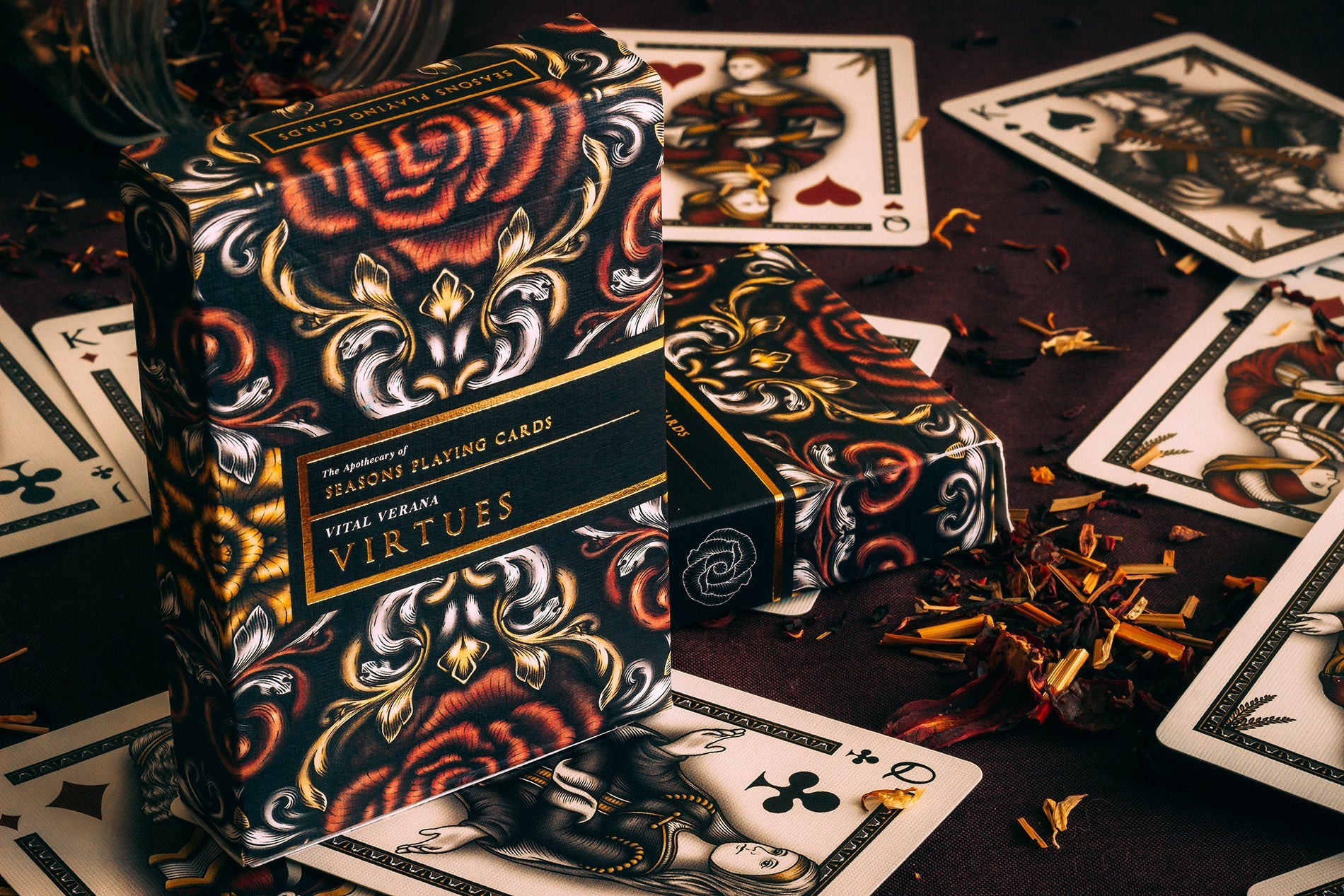 Virtues by Seasons Playing Cards Playing Cards by Seasons Playing Cards
