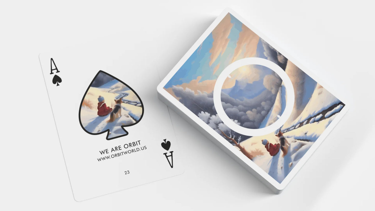 Orbit Christmas Playing Cards - V3 Playing Cards by Orbit Playing Cards